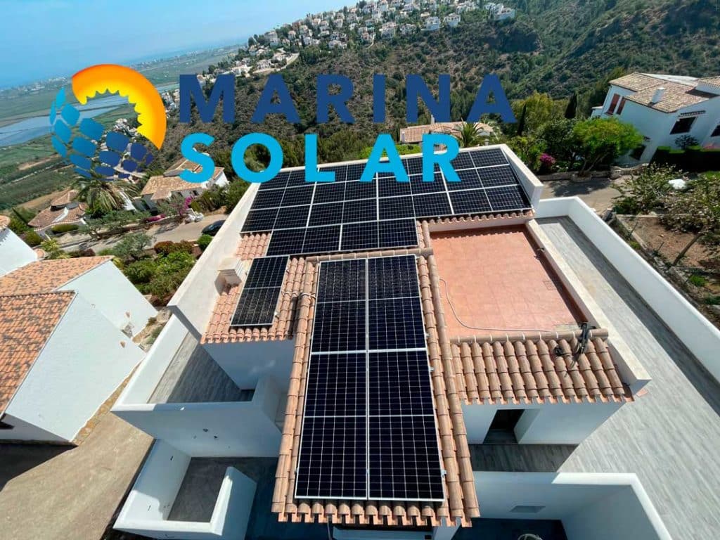 Instalación de sistema fotovoltaico de 10,54 kW en Monte Pego