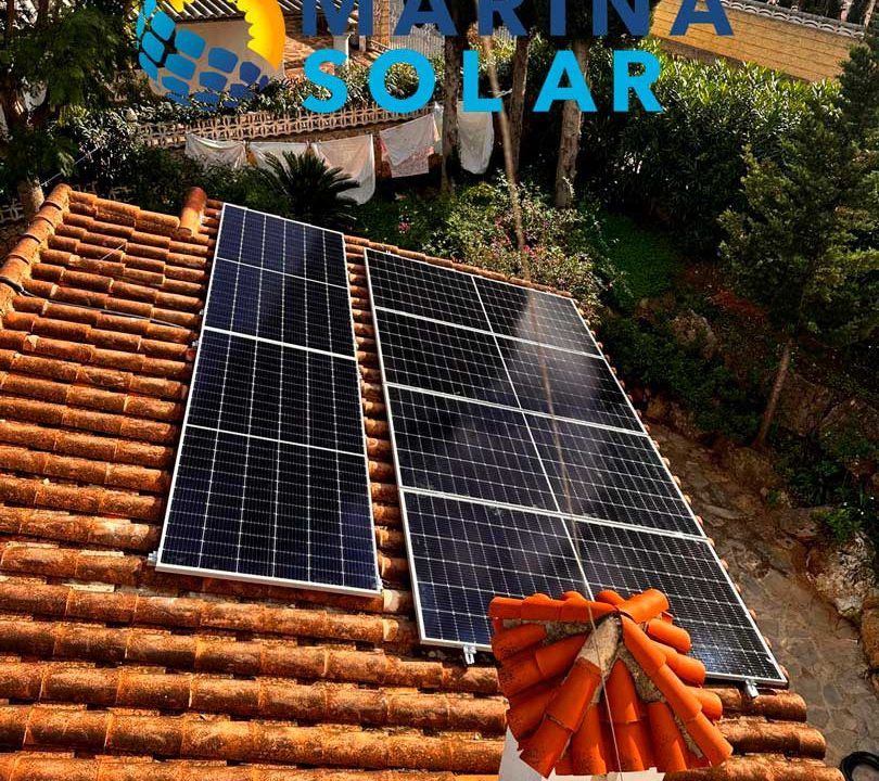 Reduciendo el consumo de energía eléctrica en Dénia: una instalación fotovoltaica de 4.32 kW monofásicos para un hogar sostenible